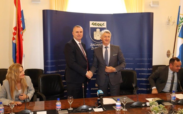 Business Cooperation Agreement Signed by HBOR and Zadar County
