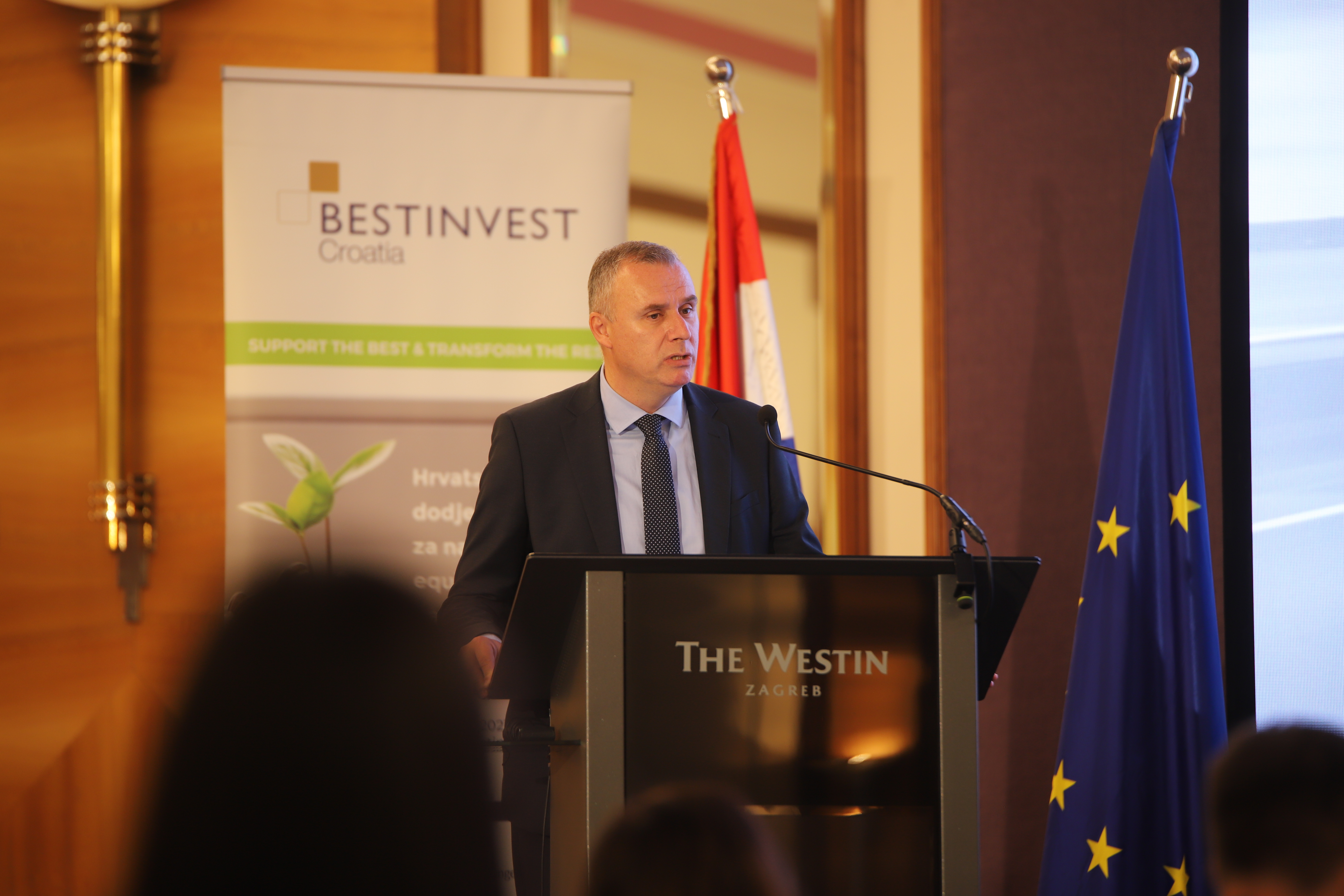 Predsjednik HBOR-a Hrvoje Čuvalo na godišnjoj konferenciji BestInvest Hrvatska 